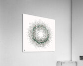 128 confidence intervals N=∞ n=60 1-alpha=90% - theme 2 Acrylic Print