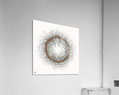 128 confidence intervals N=∞ n=60 1-alpha=95% - theme 1 Acrylic Print