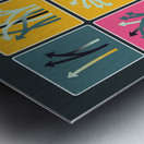 Traffic Circus 046 Metal print