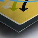 Traffic Circus 049 Metal print