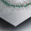 128 confidence intervals N=∞ n=30 1-alpha=95% -  theme 2  Metal print