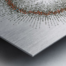 128 confidence intervals N=∞ n=60 1-alpha=95% - theme 1 Metal print