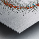 128 confidence intervals N=∞ n=30 1-alpha=95% - theme 1 Metal print