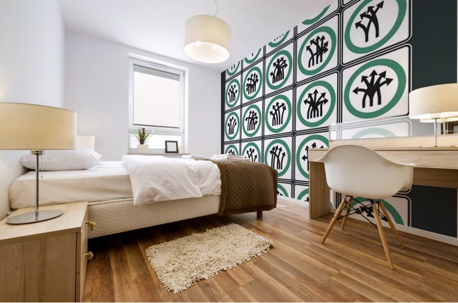 Traffic Delirium 020 Mural print