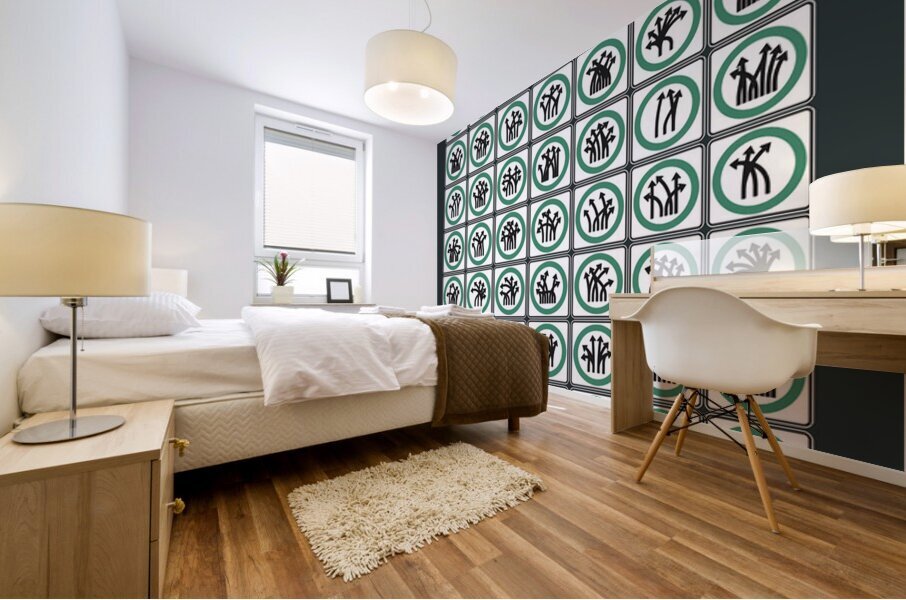 Traffic Delirium 030 Mural print