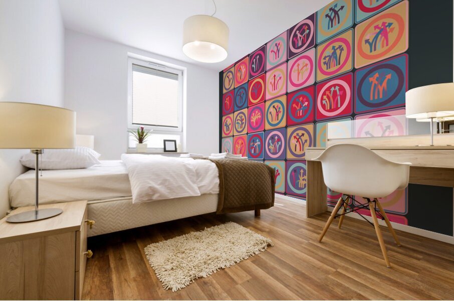 Traffic Circus 002 Mural print