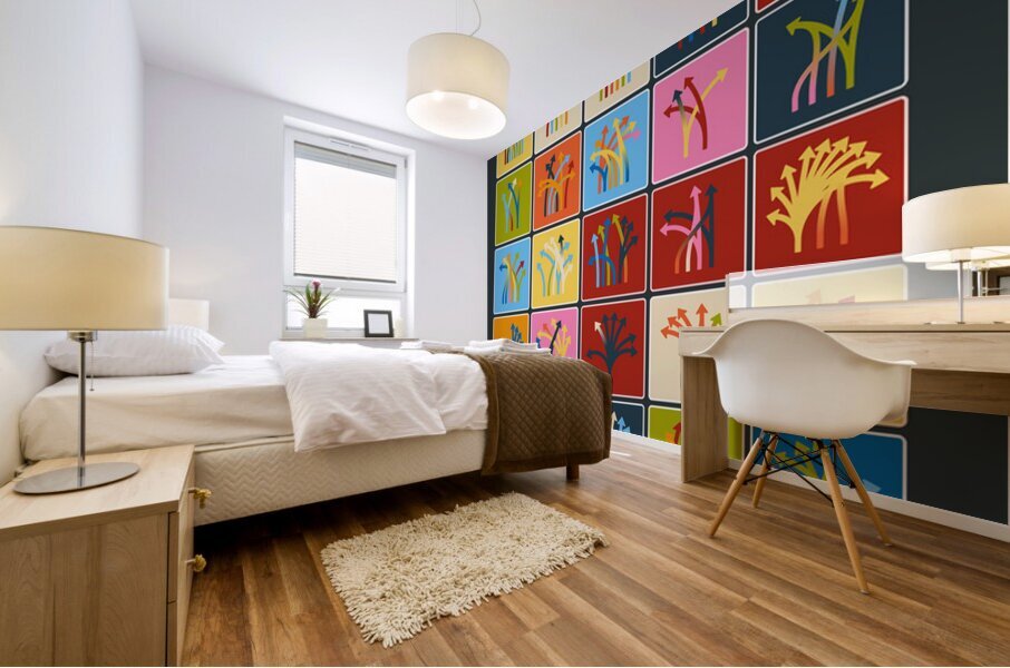 Traffic Circus 011 Mural print