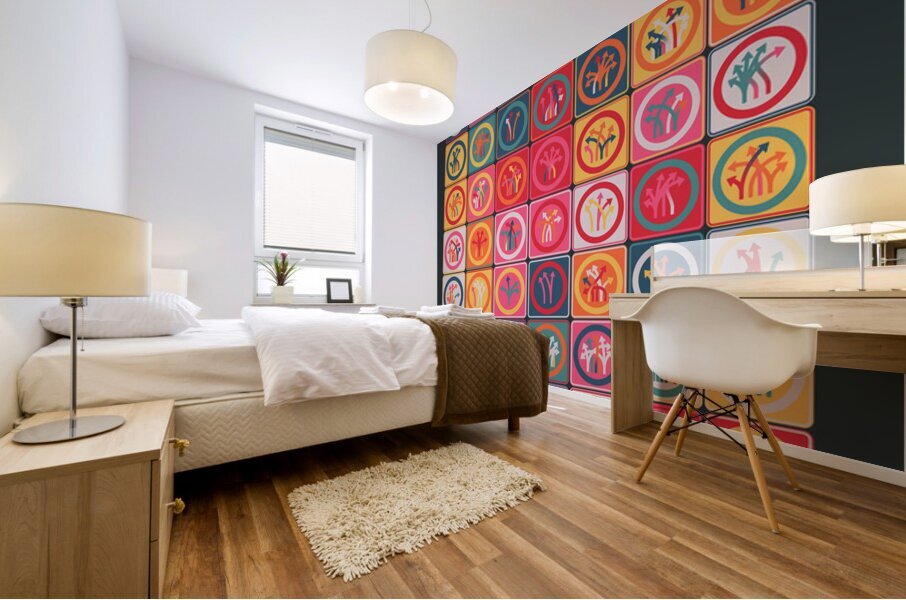 Traffic Circus 022 Mural print