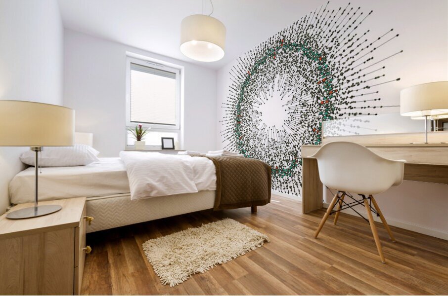 128 confidence intervals N=∞ n=60 1-alpha=90% - theme 2 Mural print