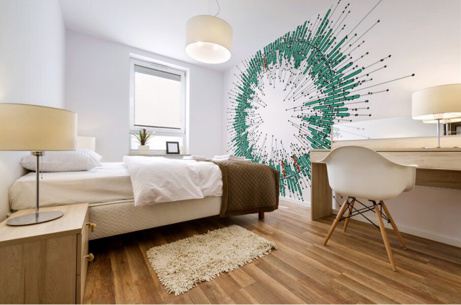 128 confidence intervals N=∞ n=15 1-alpha=99% - theme 2 Mural print