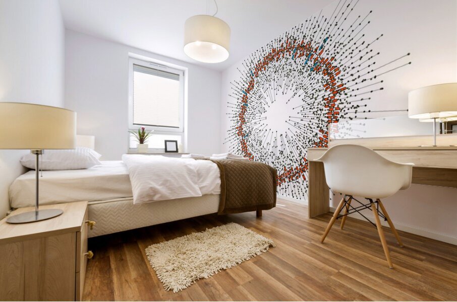 128 confidence intervals N=∞ n=30 1-alpha=90% - theme 1 Mural print