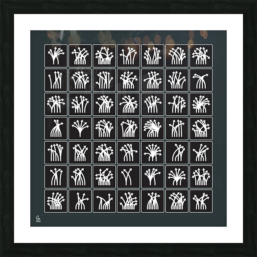 Traffic Delirium 003 Picture Frame print