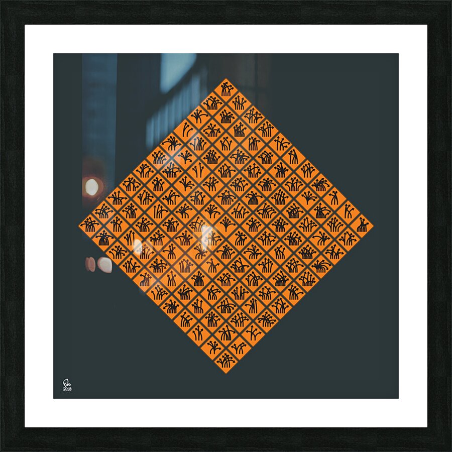 Traffic Delirium 008 Picture Frame print