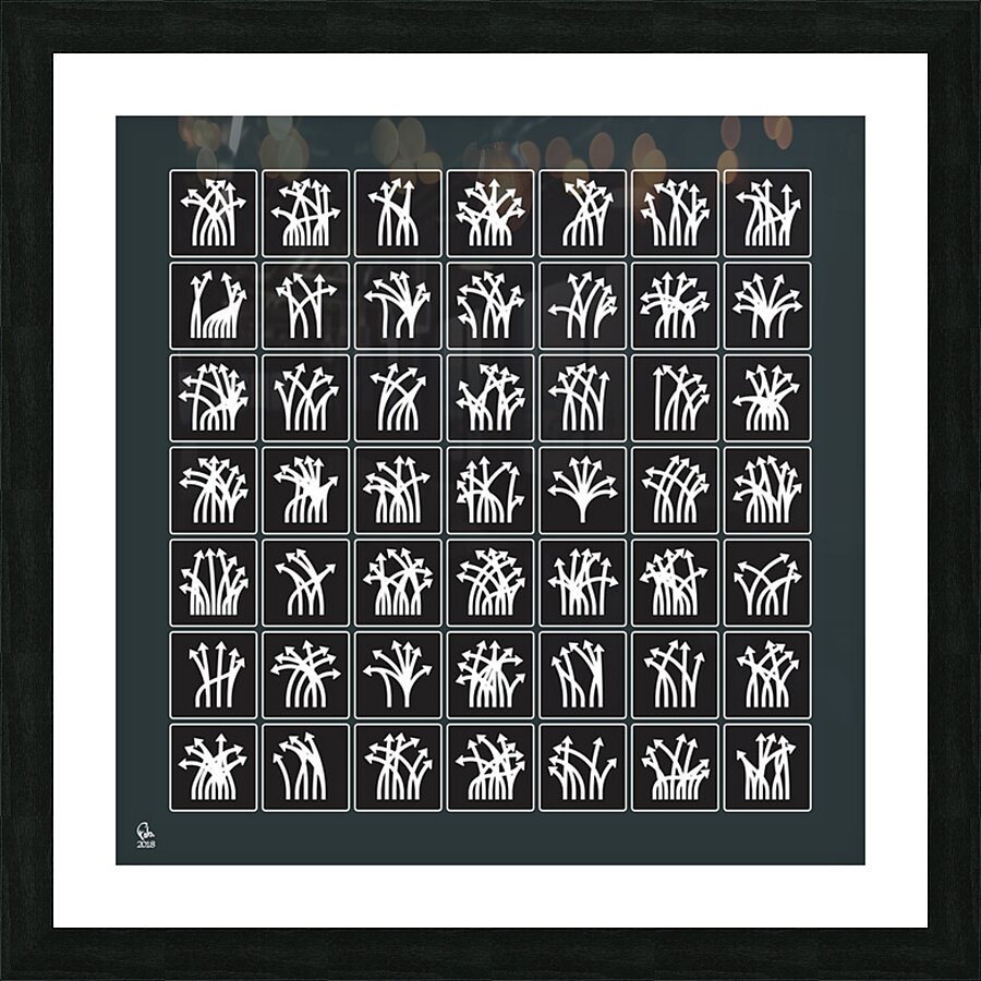 Traffic Delirium 018 Picture Frame print