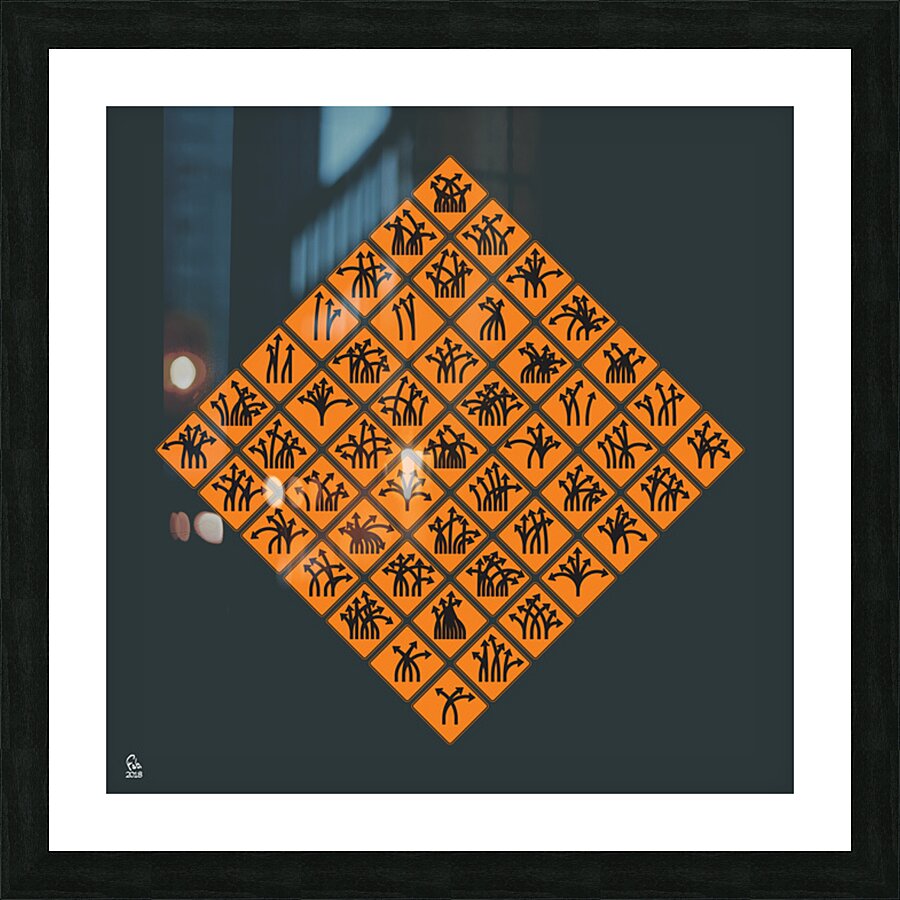 Traffic Delirium 019 Picture Frame print