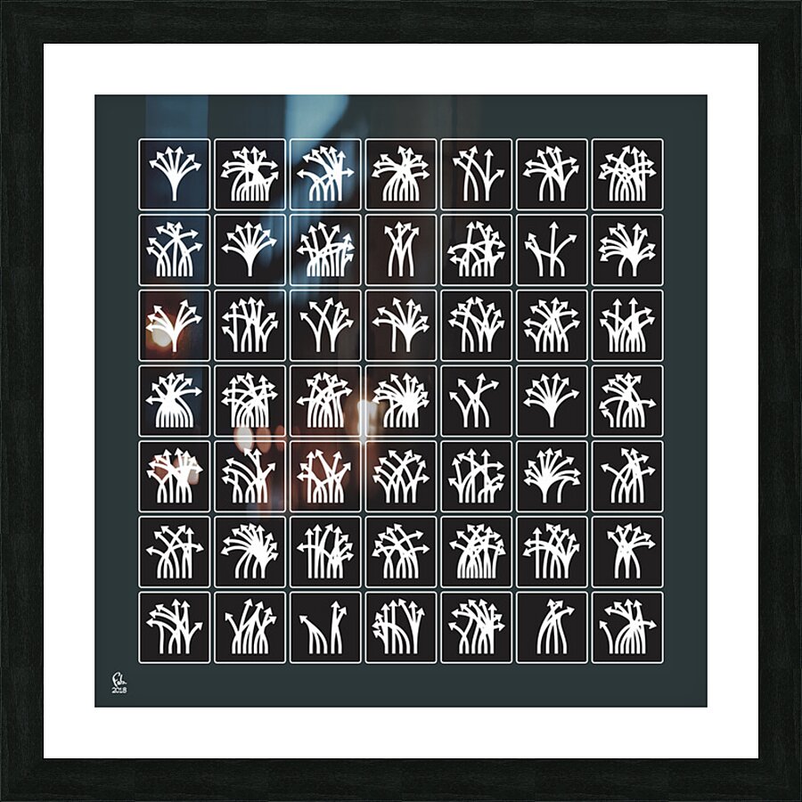 Traffic Delirium 017 Picture Frame print