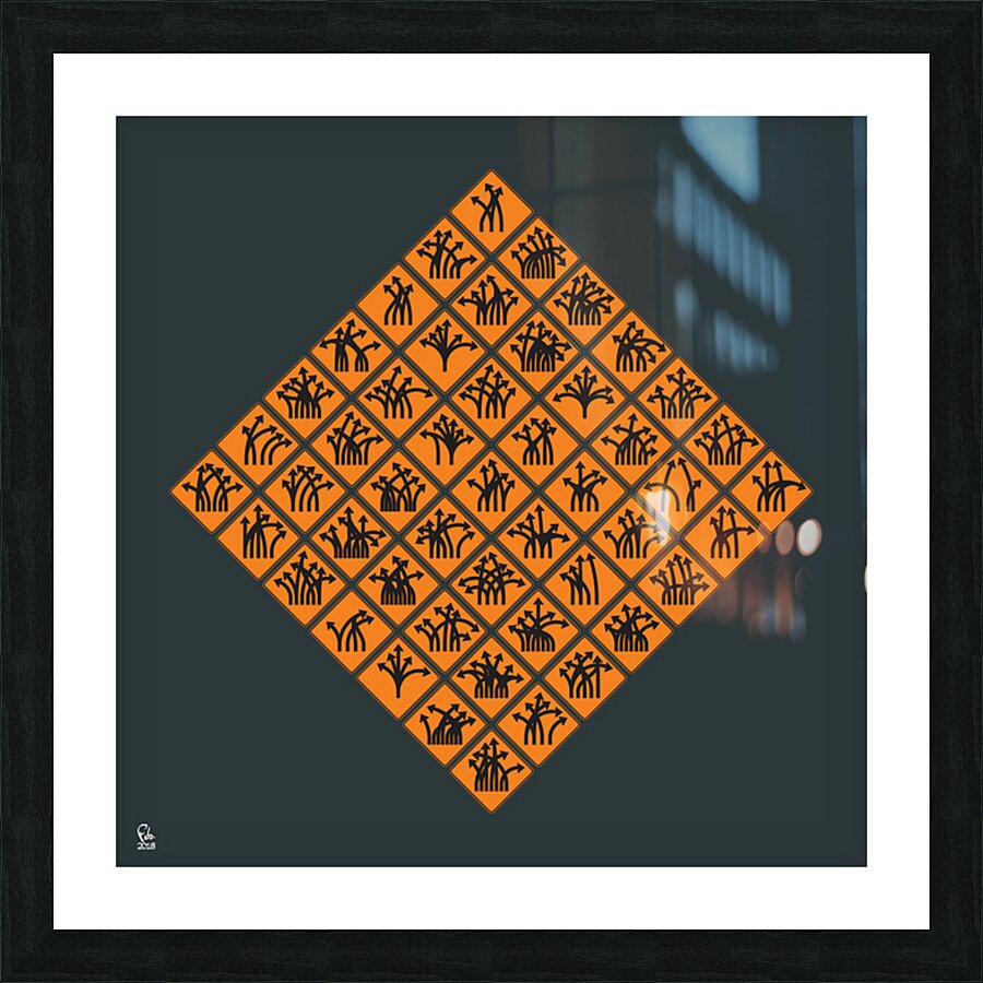 Traffic Delirium 014 Picture Frame print