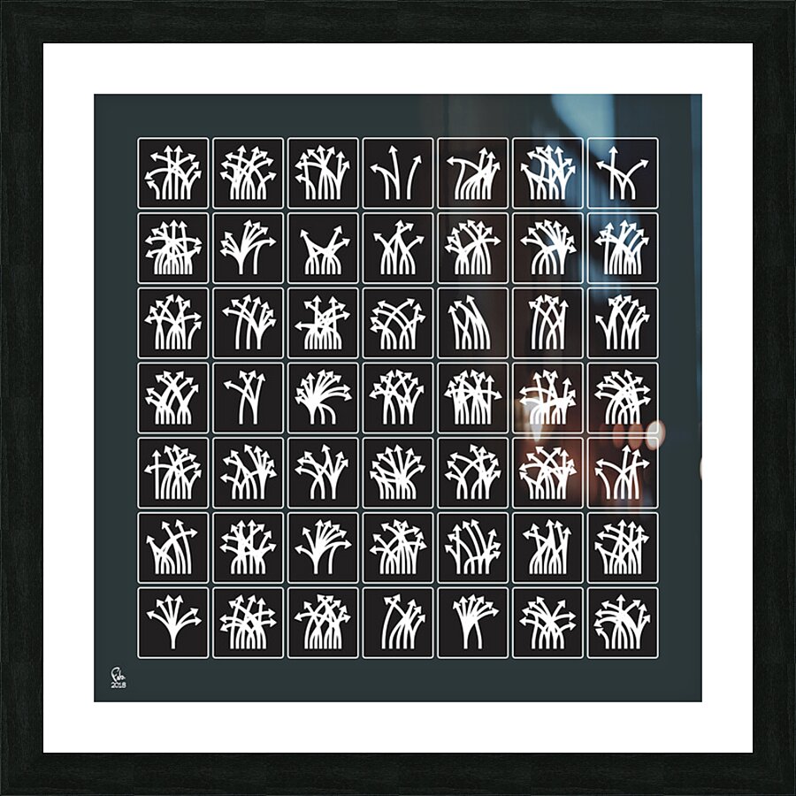 Traffic Delirium 016 Picture Frame print