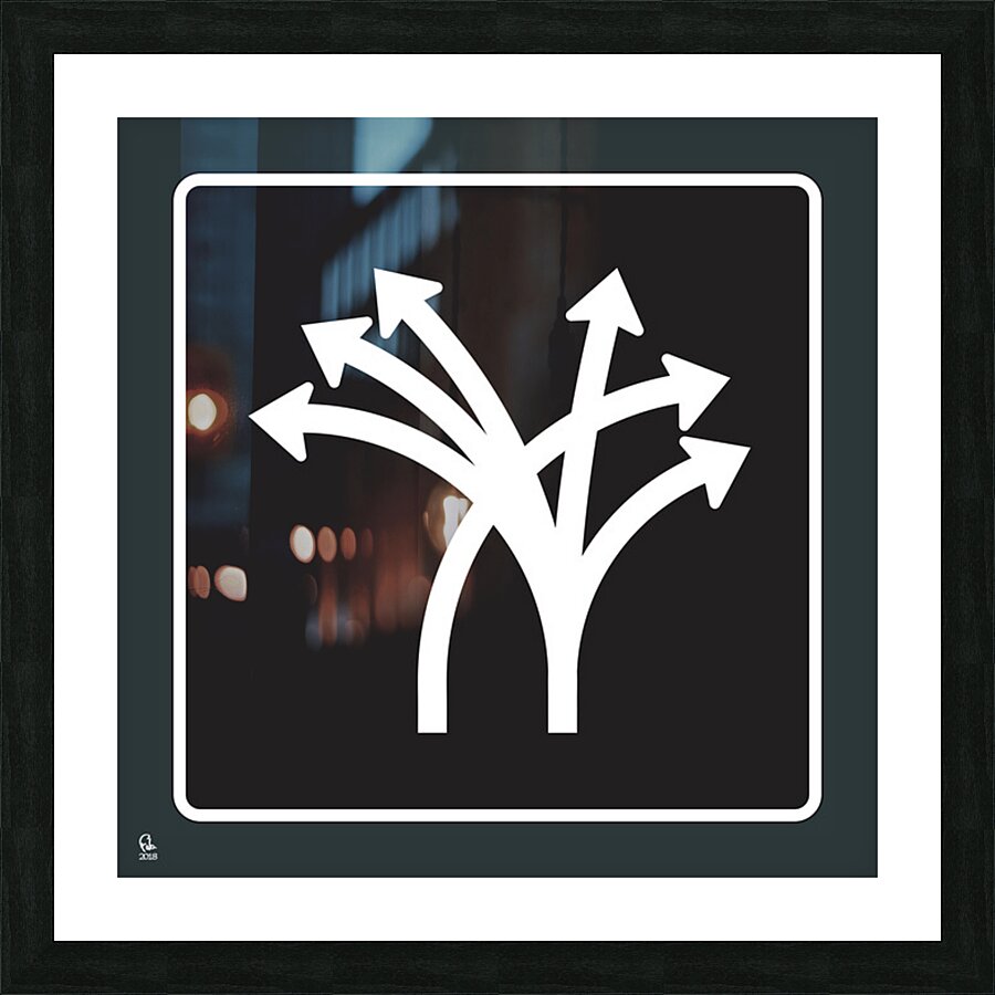 Traffic Delirium 022 Picture Frame print