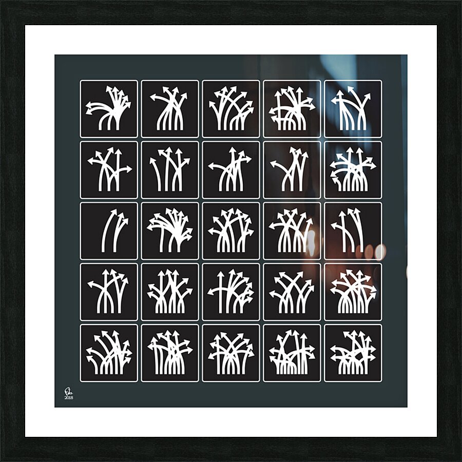 Traffic Delirium 023 Picture Frame print