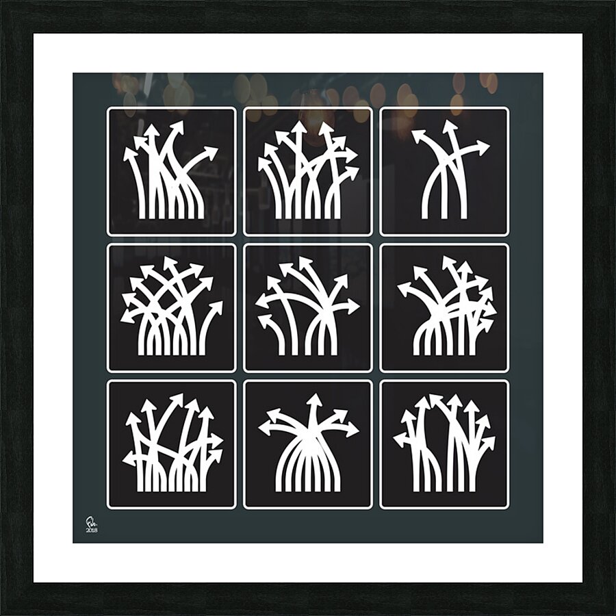 Traffic Delirium 032 Picture Frame print