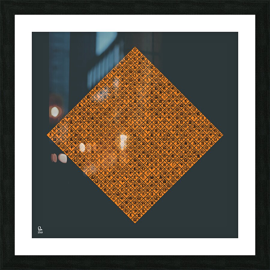 Traffic Delirium 038 Picture Frame print