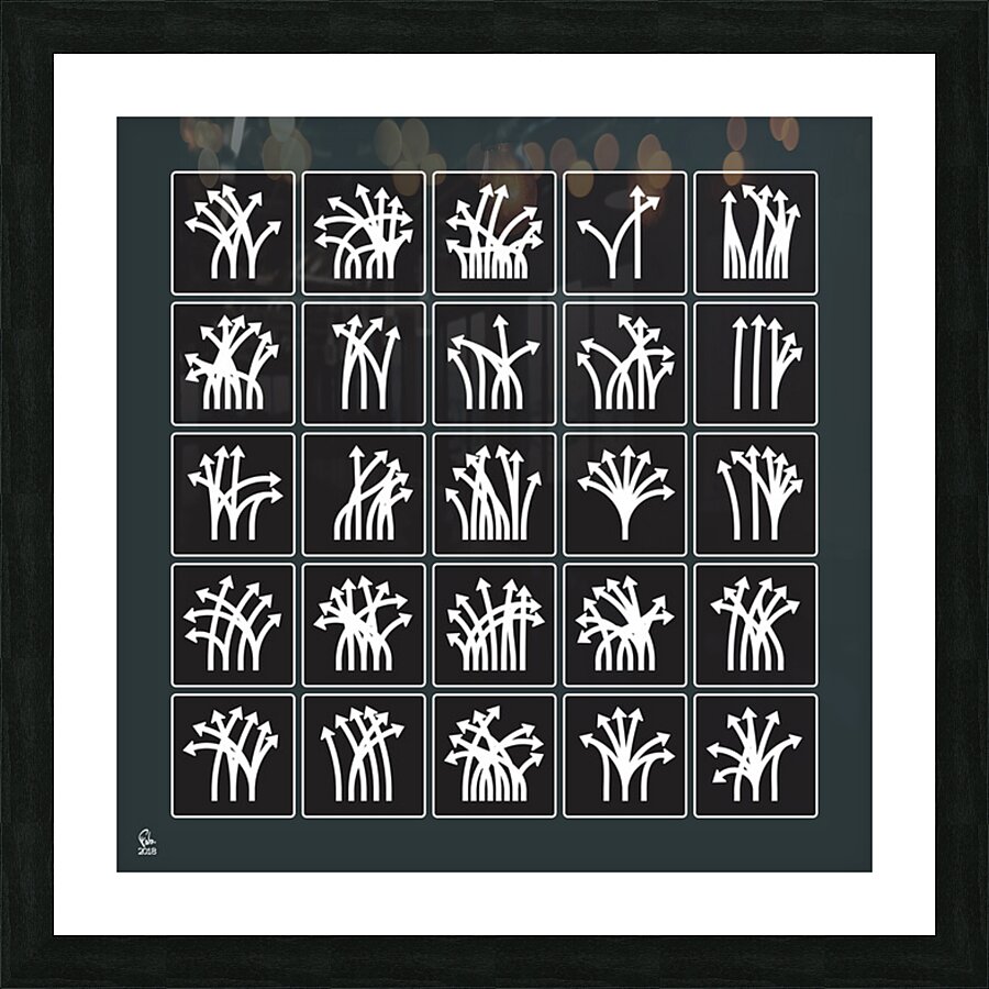 Traffic Delirium 034 Picture Frame print