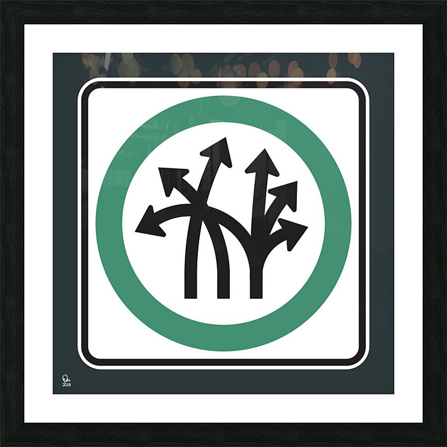 Traffic Delirium 049 Picture Frame print