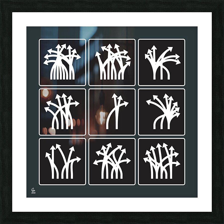 Traffic Delirium 045 Picture Frame print