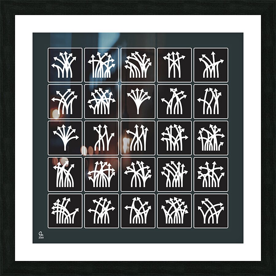 Traffic Delirium 047 Picture Frame print