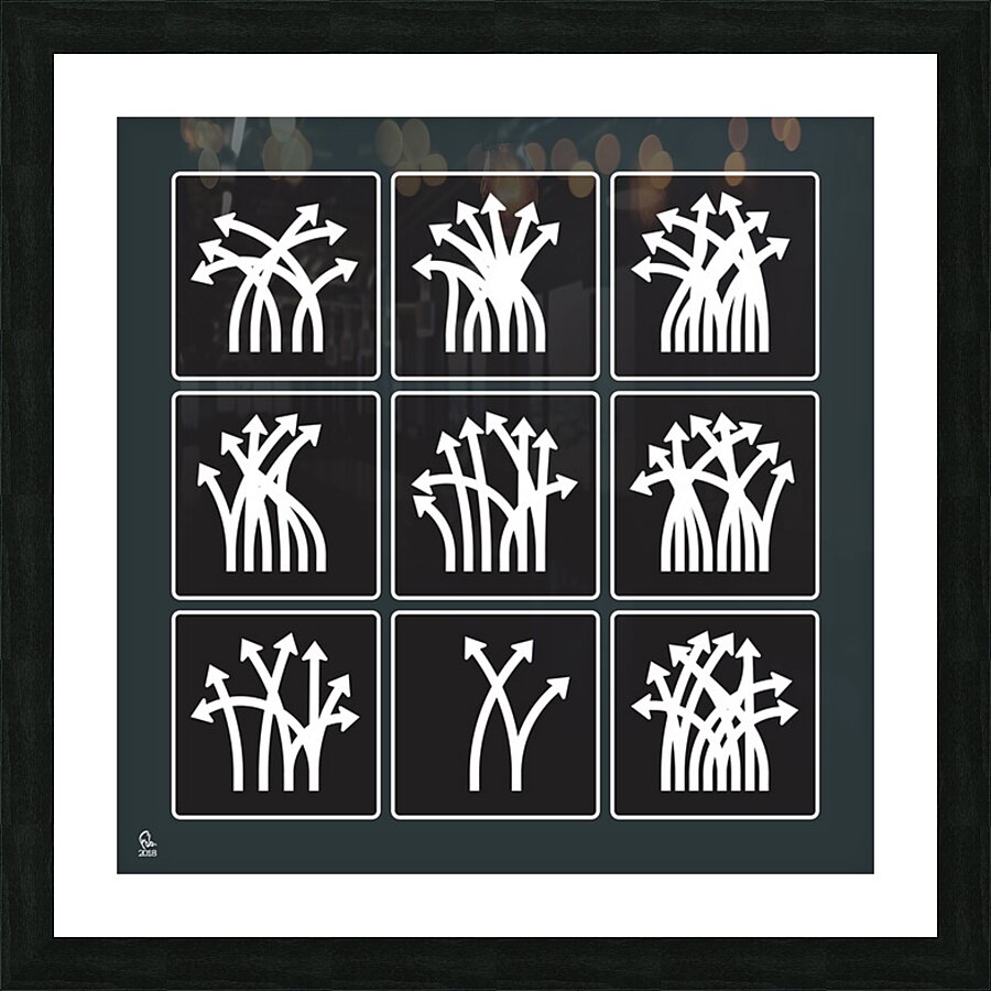 Traffic Delirium 041 Picture Frame print