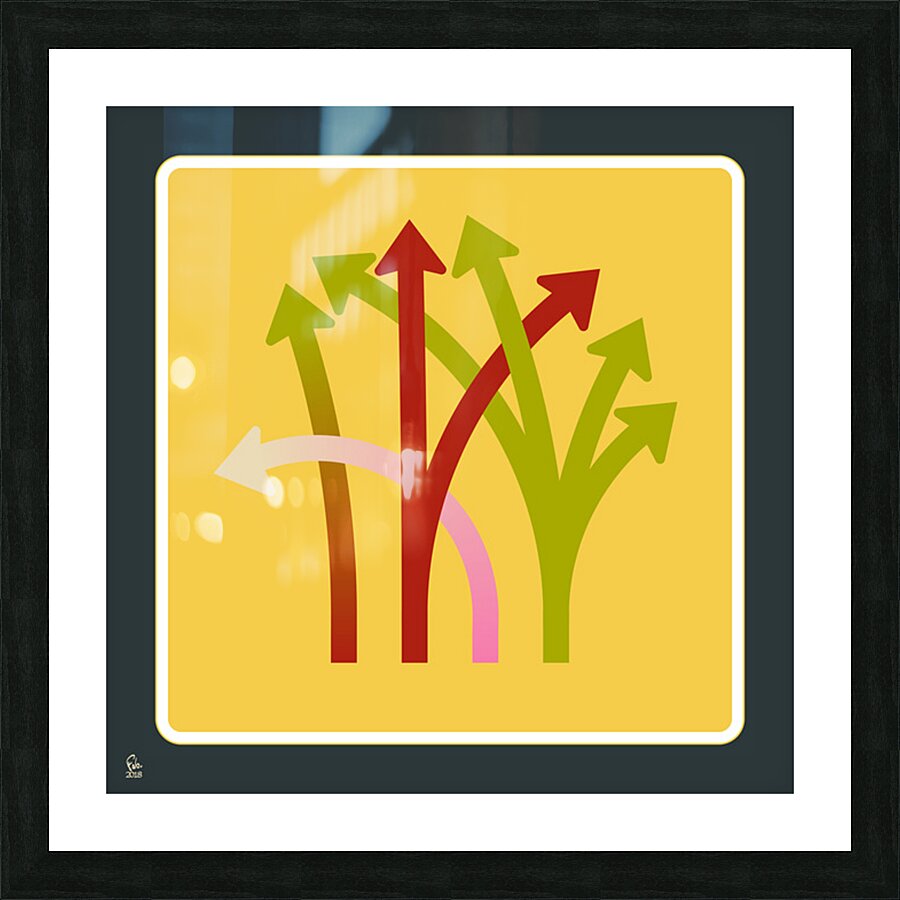 Traffic Circus 001 Picture Frame print