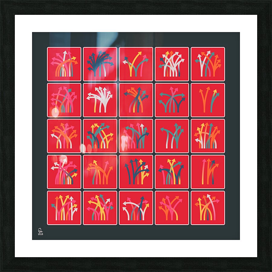 Traffic Circus 005 Picture Frame print