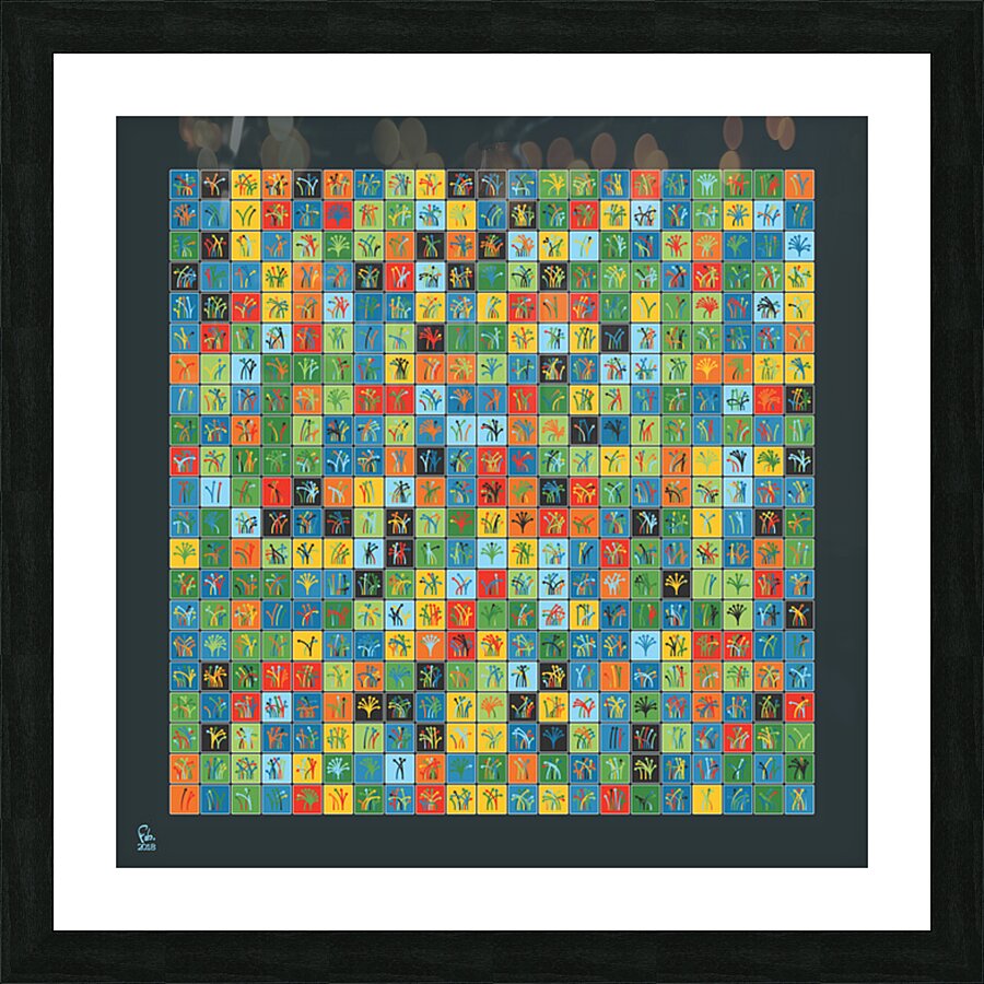 Traffic Circus 007 Picture Frame print