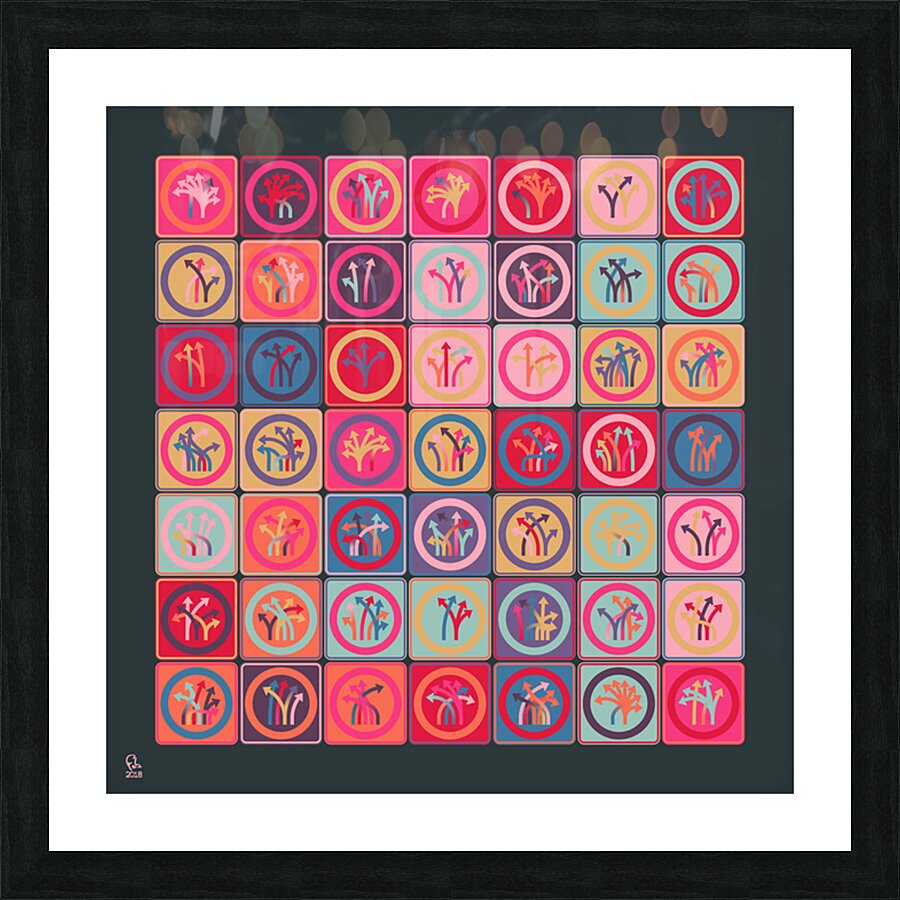 Traffic Circus 002 Picture Frame print