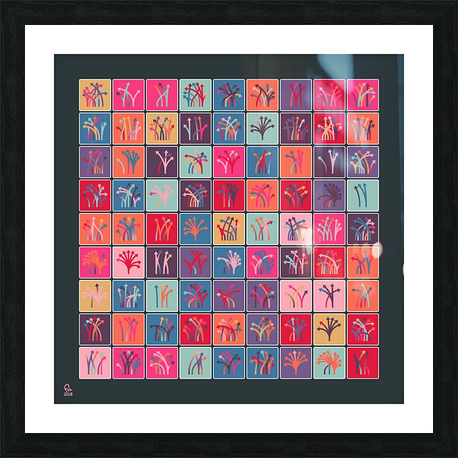 Traffic Circus 006 Picture Frame print