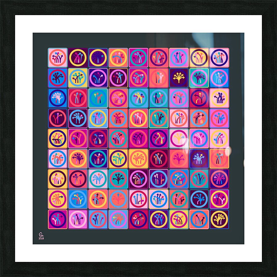 Traffic Circus 003 Picture Frame print