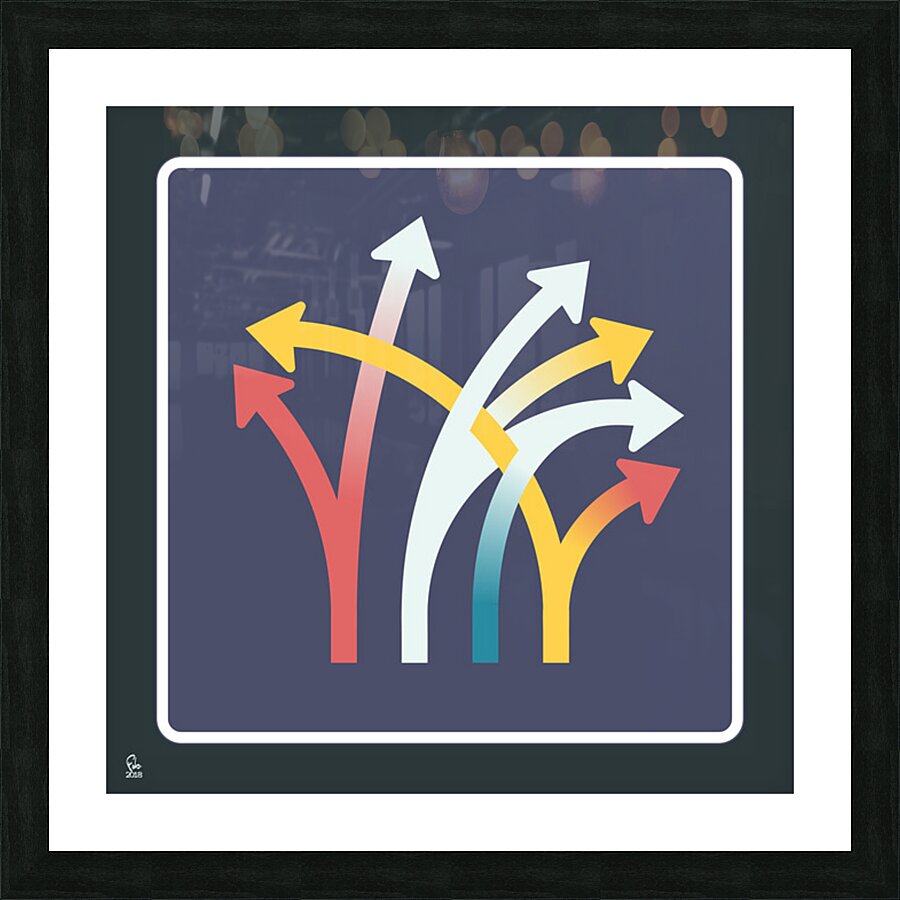 Traffic Circus 019 Picture Frame print