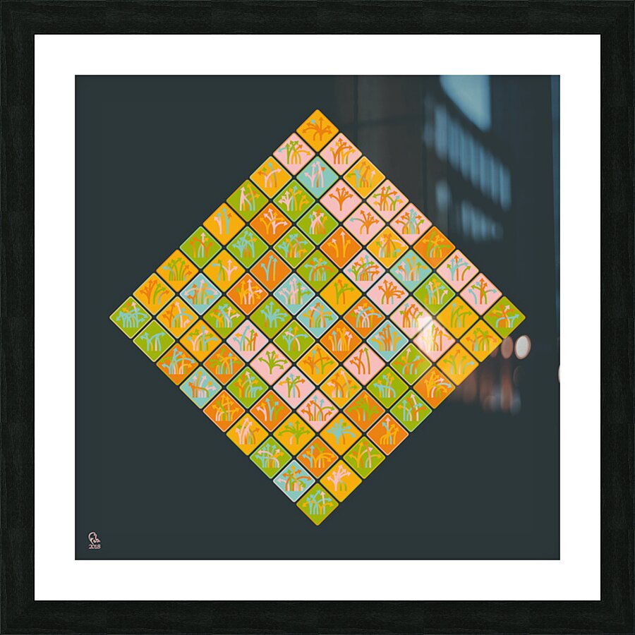 Traffic Circus 016 Picture Frame print