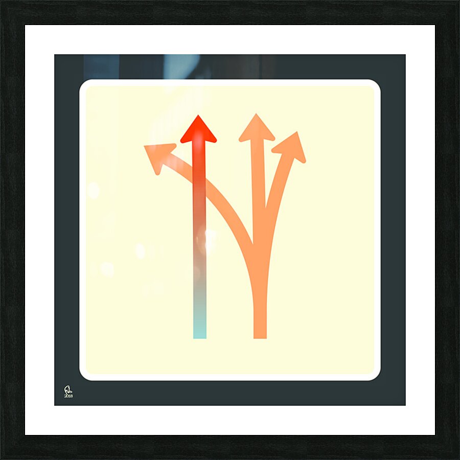 Traffic Circus 010 Picture Frame print