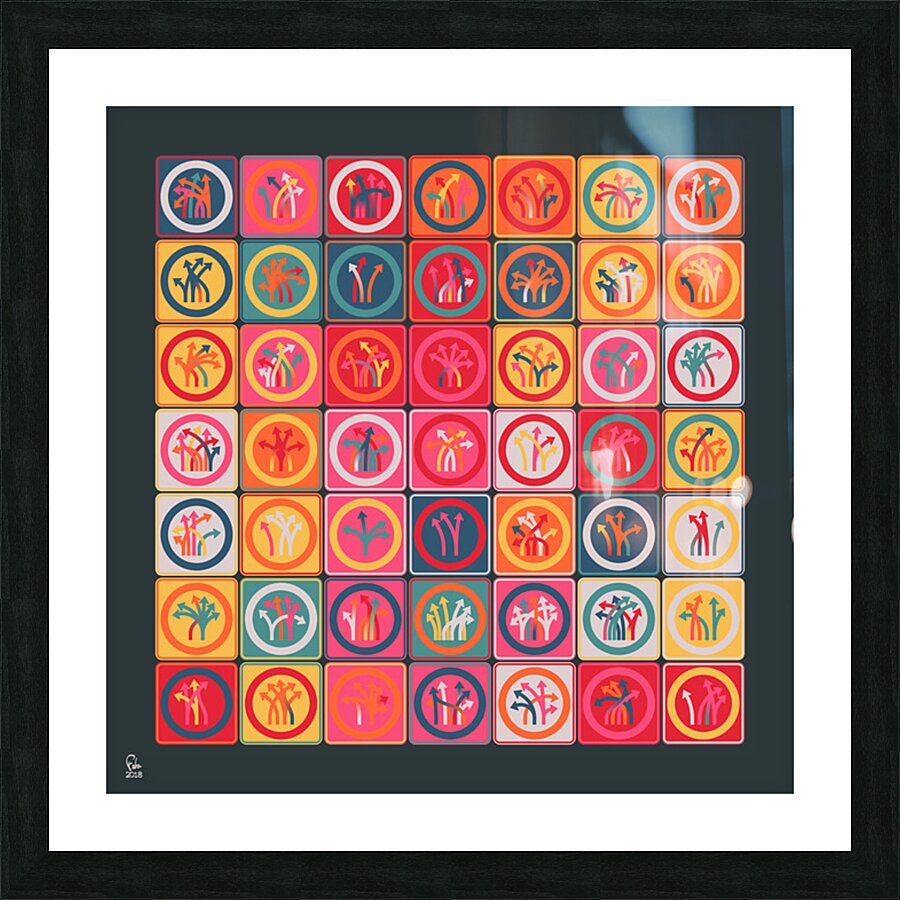 Traffic Circus 022 Picture Frame print