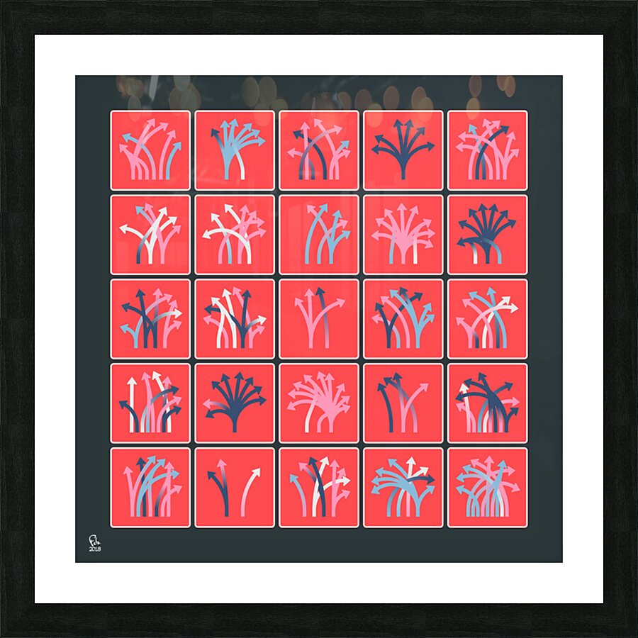 Traffic Circus 023 Picture Frame print