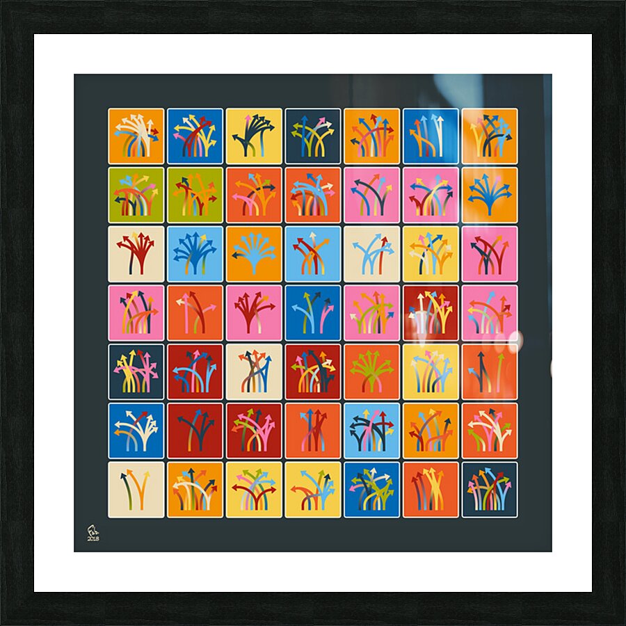 Traffic Circus 027 Picture Frame print