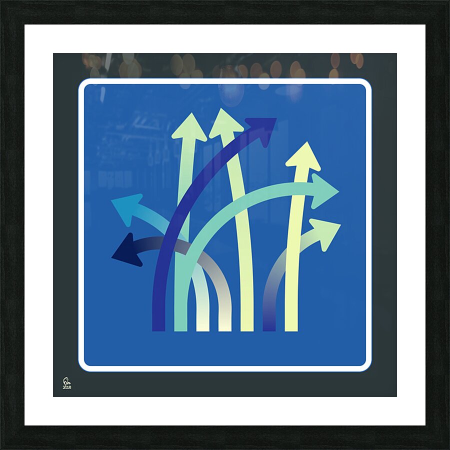 Traffic Circus 025 Picture Frame print