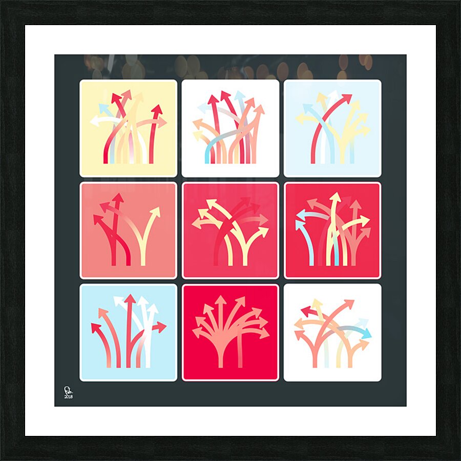 Traffic Circus 029 Picture Frame print