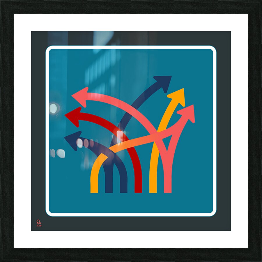 Traffic Circus 028 Picture Frame print