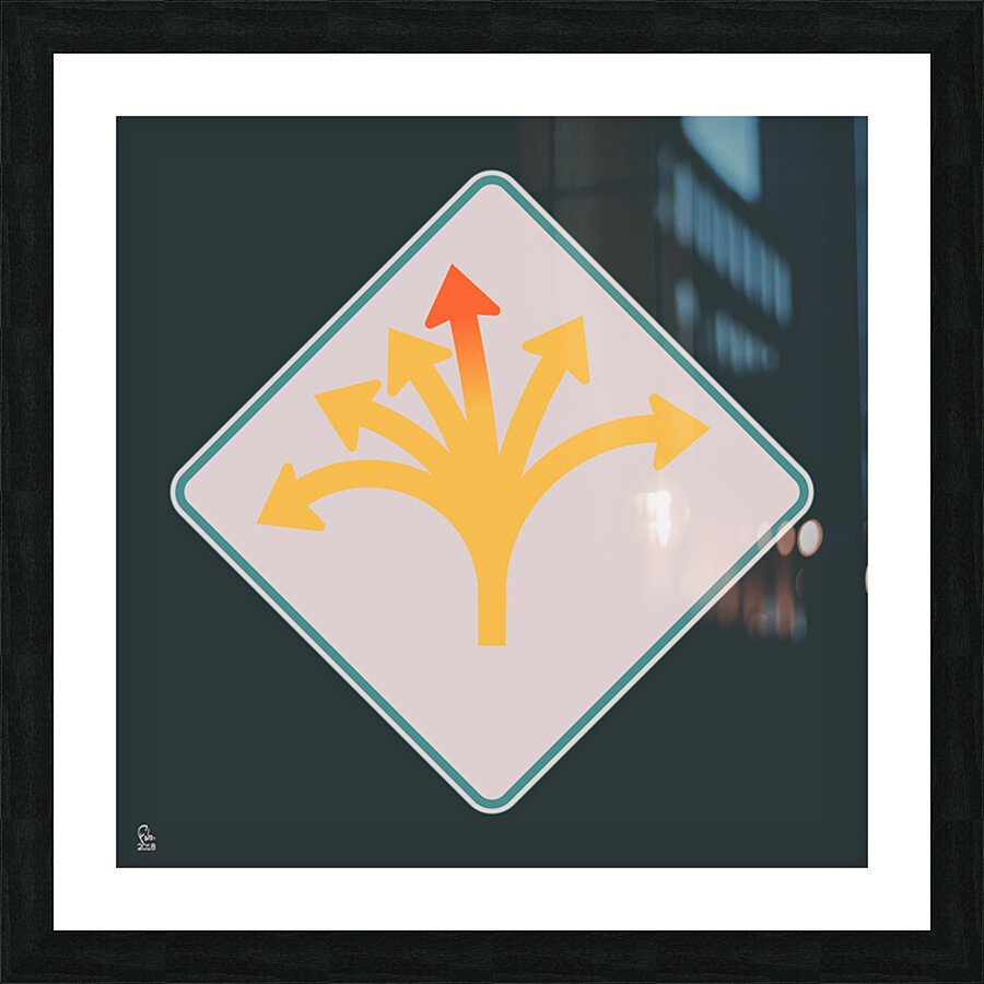 Traffic Circus 044 Picture Frame print