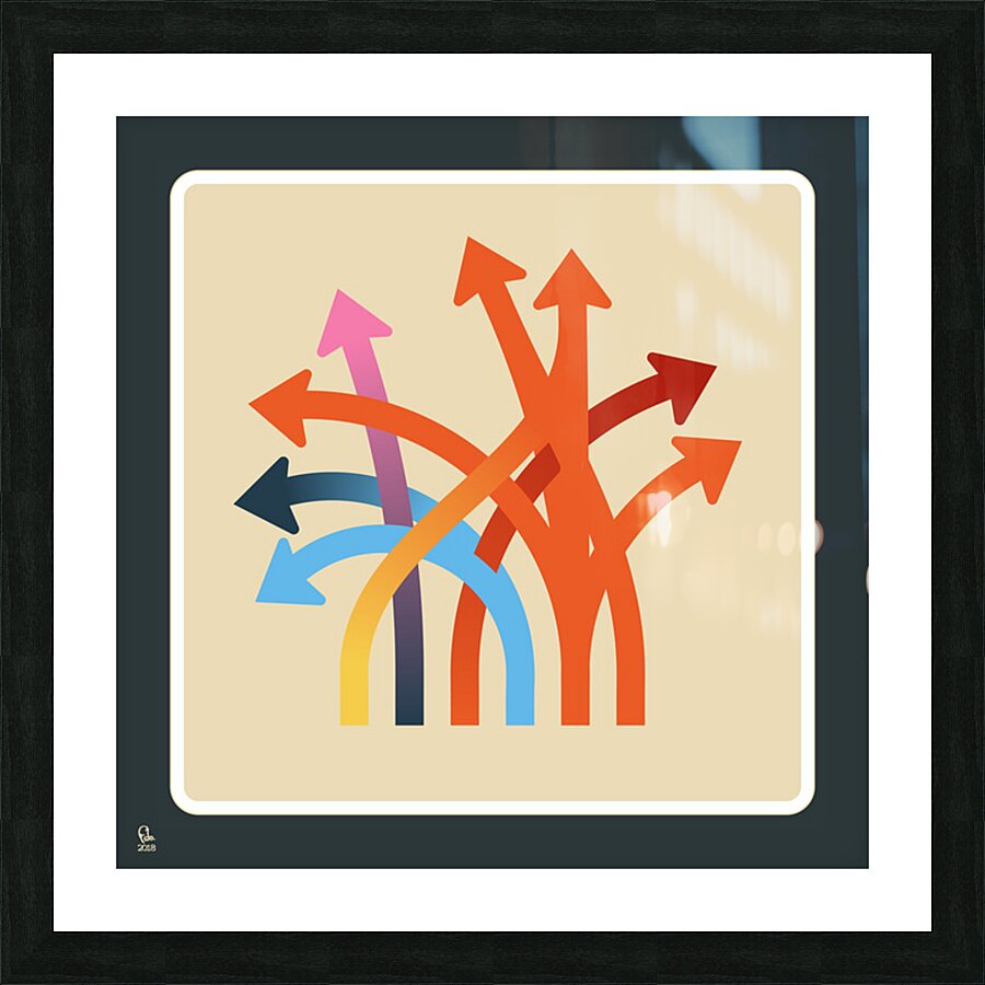 Traffic Circus 037 Picture Frame print