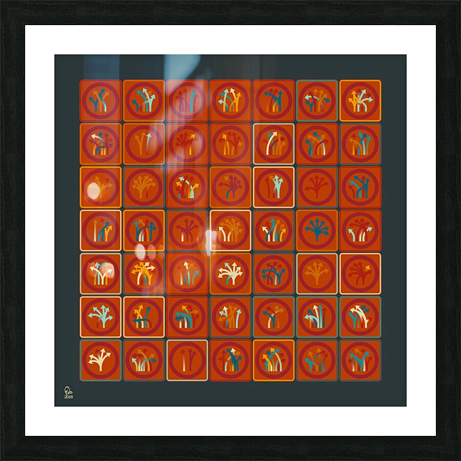 Traffic Circus 039 Picture Frame print