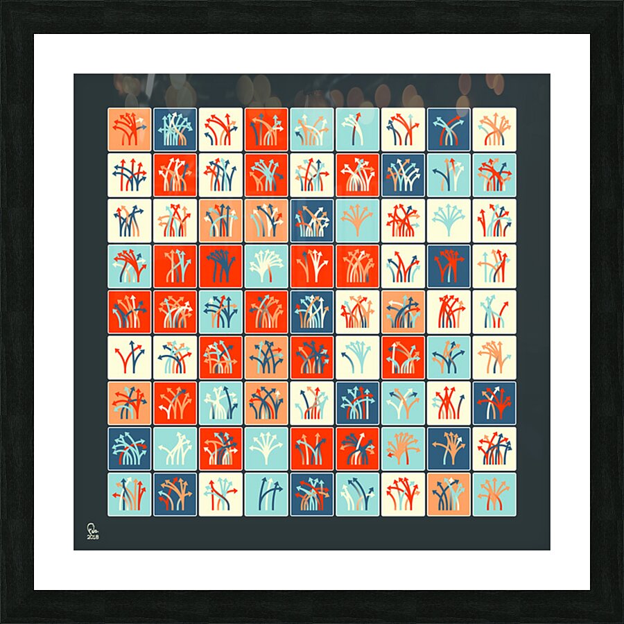 Traffic Circus 045 Picture Frame print